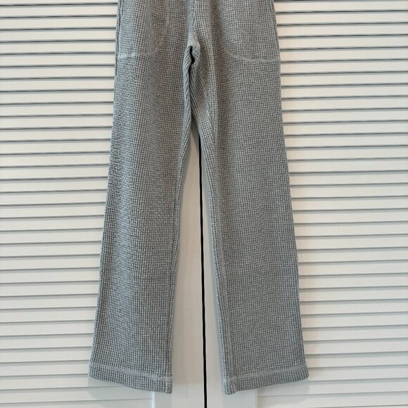 NWT Aerie Waffle Knit Sweatpants Gray XXS - Picture 4 of 4